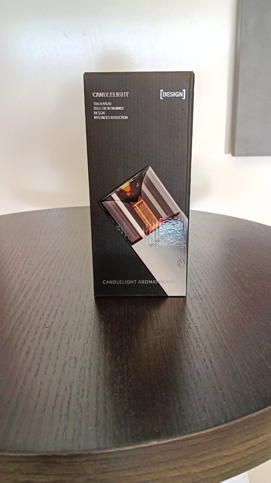 Humidificateur LED Effet Bougie