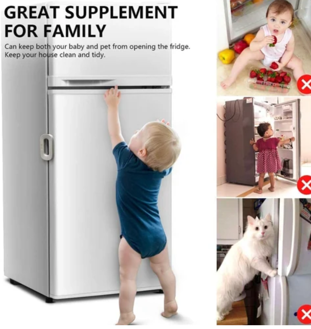 M-Verrous de Sécurité pour Réfrigérateur – Protection Enfant et Bébé