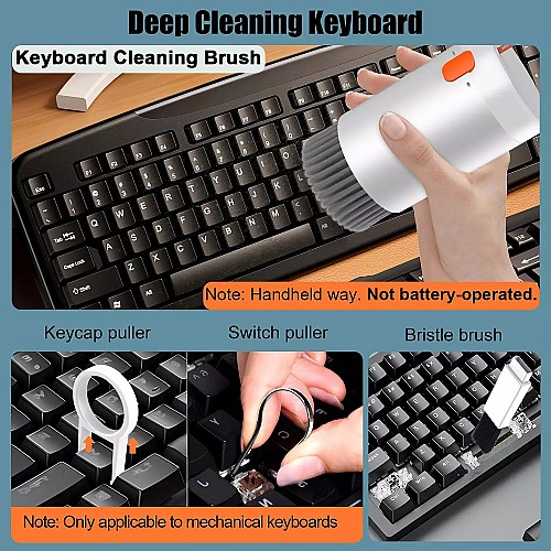 20 in 1 Multifunctional Cleaning Kit for Keyboards, Screens, Earphones, and Electronic Devices