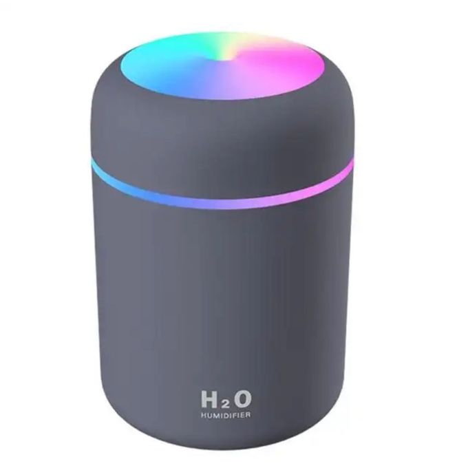 Humidificateur d'Air pour Voiture 300 ml - Gris