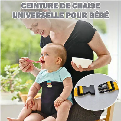 Ceinture de Sécurité Portable pour Chaise Bébé - Safety Belt™