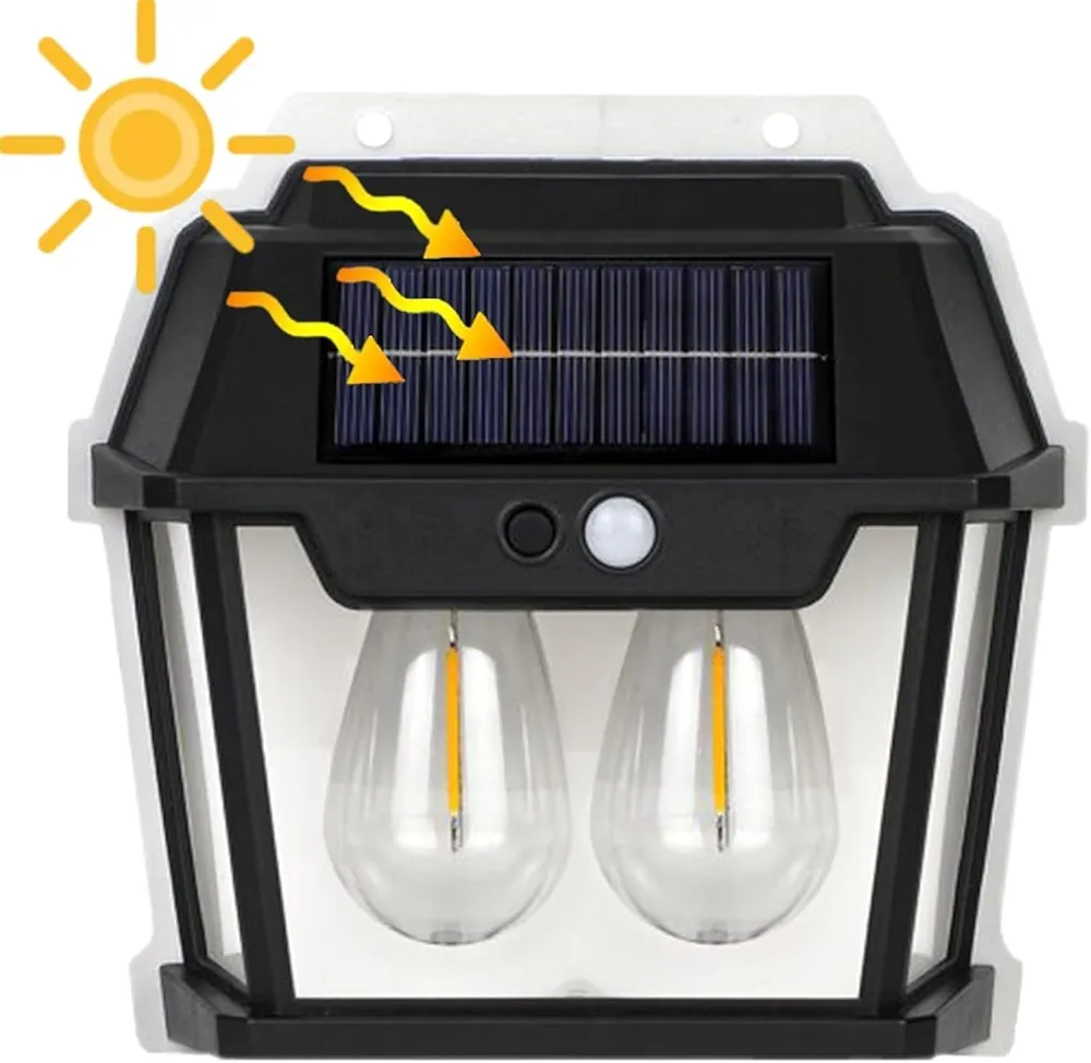Applique Murale Solaire – Éclairage Intelligent pour lExtérieur