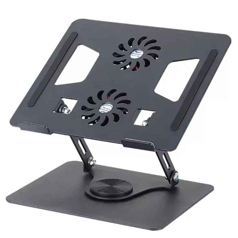 Support d'Ordinateur Portable Rotatif à 360° - ventilateurs non inclus