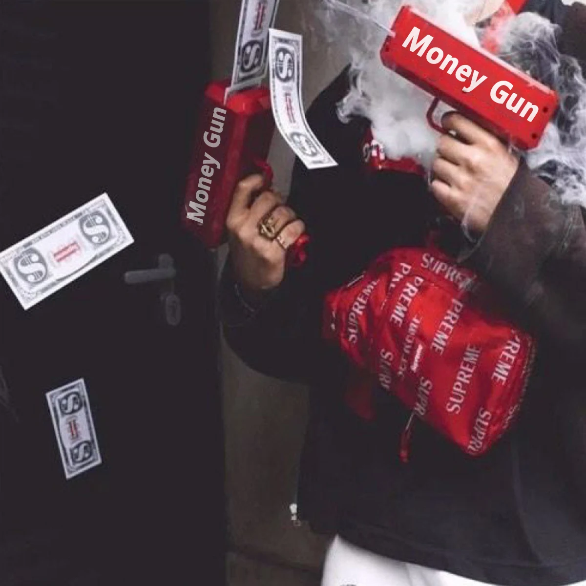 Super Money Gun Shooter Toys For Money Spray