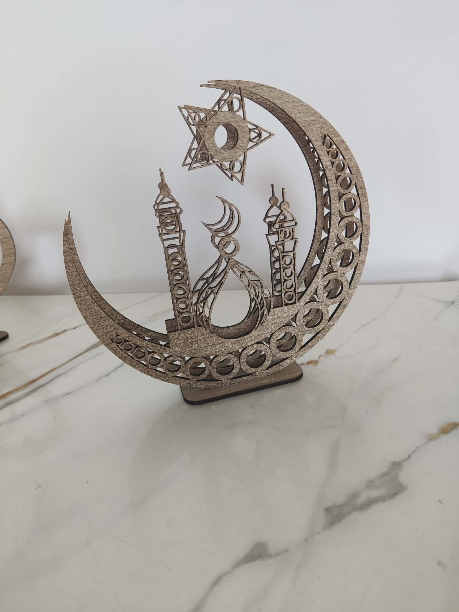 porte serviette forme croissant de lune