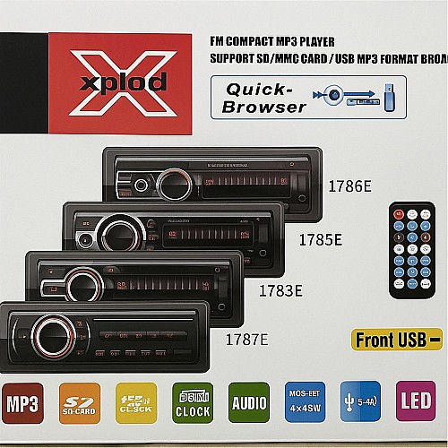 Autoradio MP3 Xplod