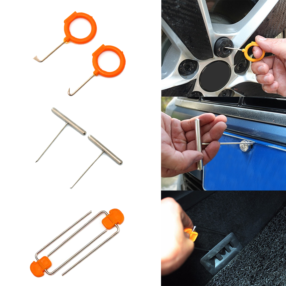 Outils démontage - 12 Pieces Panneau et Radio - Orangé