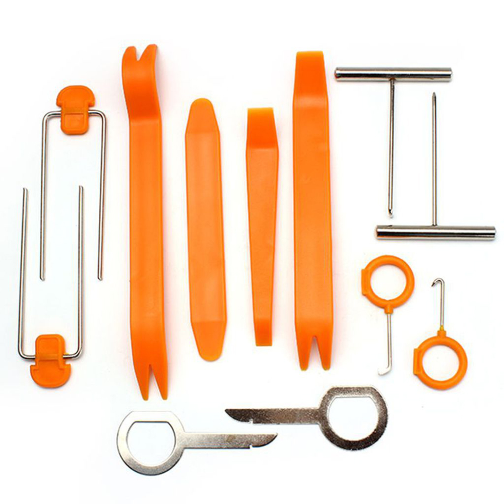 Outils démontage - 12 Pieces Panneau et Radio - Orangé