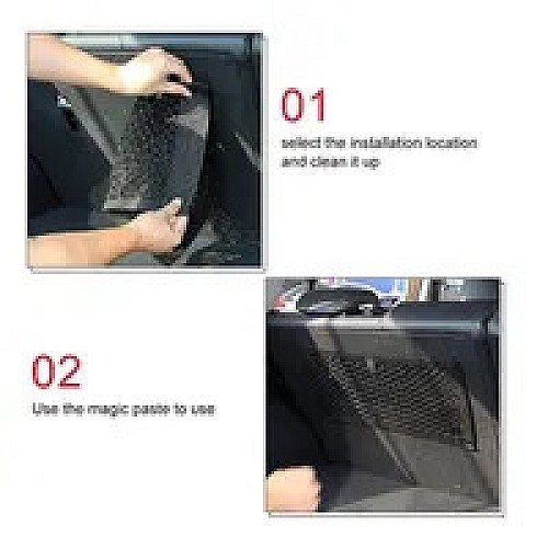 Filet élastique pour coffre arrière de voiture