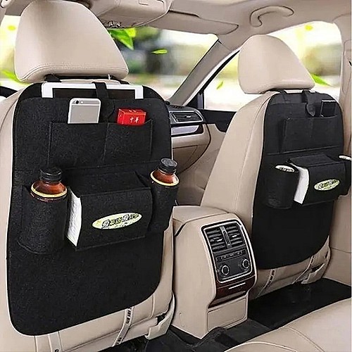 Pack 2 Rangement Organisateur universel de dossier de siège voiture