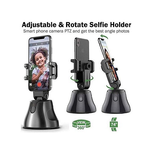 apai genie Trépied connecté intelligent Pro Robot cameraman - Rotation à 360° selfie Support téléphone