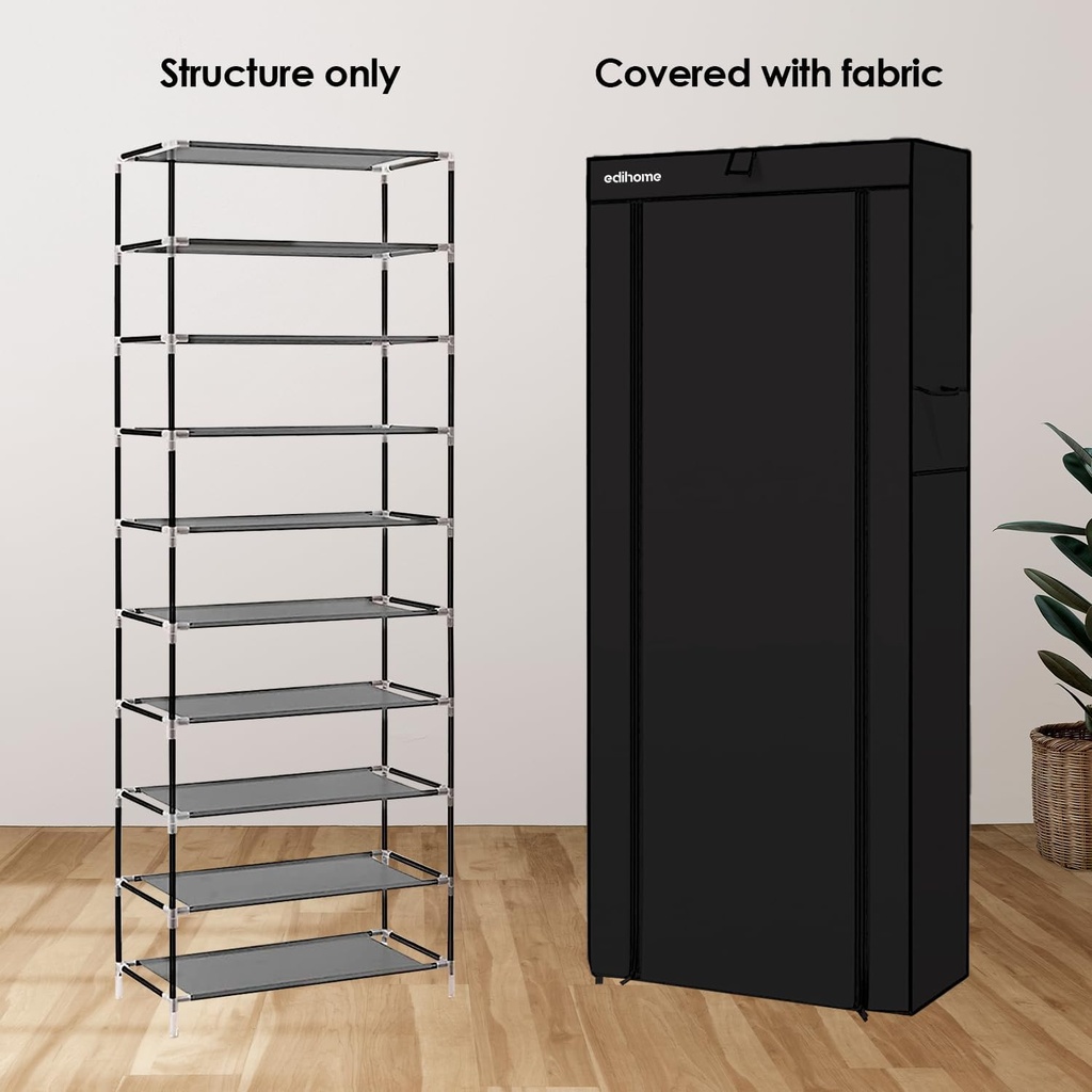 Organisateur de chaussures Calmootey à 9 niveaux