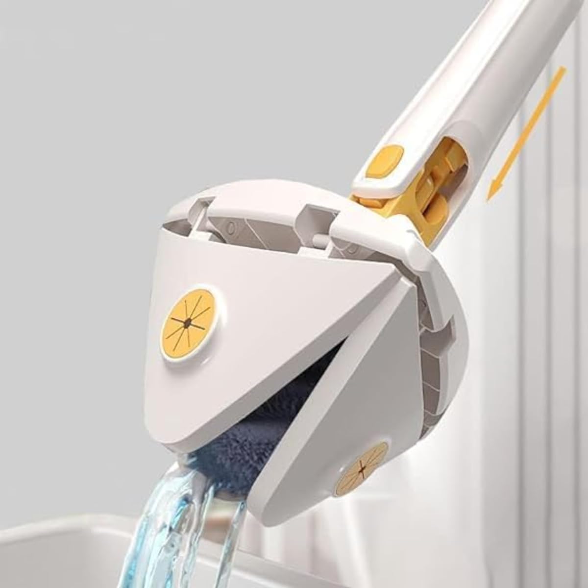 Serpillère Rotative Triangulaire Blanc