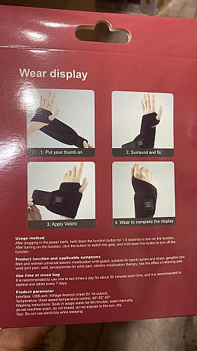 Electric Heated Wrist Wrap Wrist Brace Wrist Protection