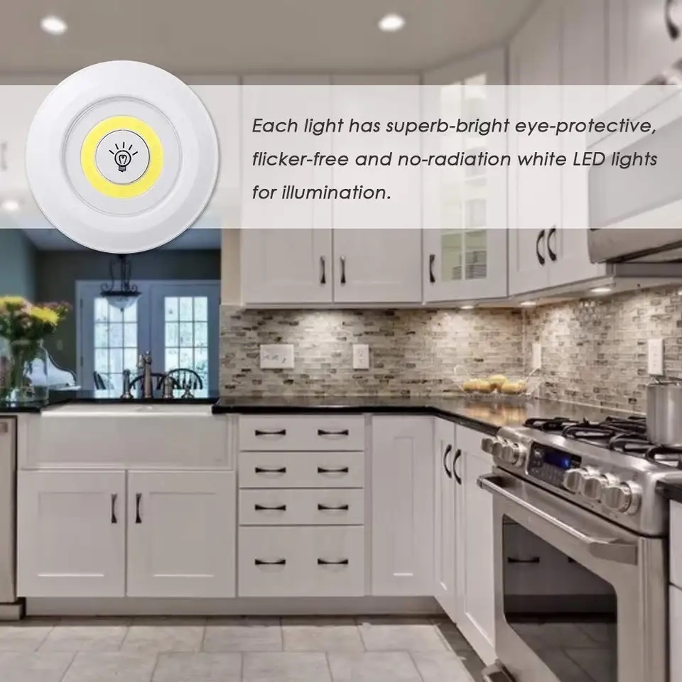 Smart Wireless Remote Control LED COB Night Lights