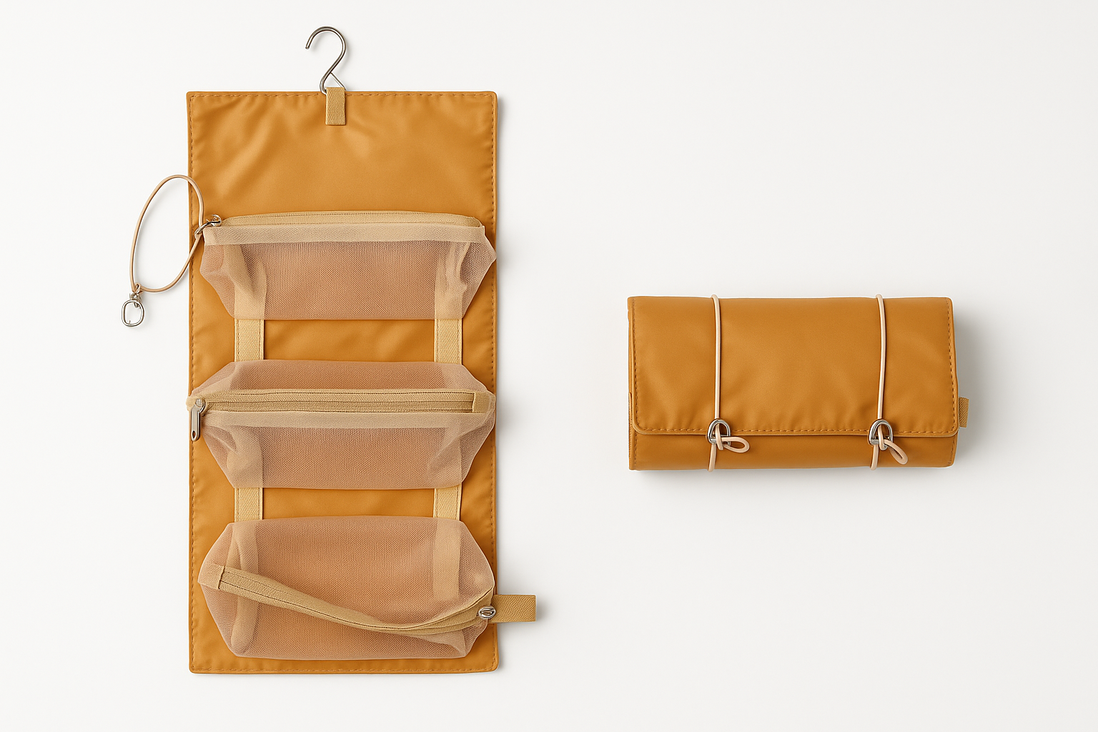 Trousse de rangement pliable multi-compartiments – Pratique & Élégante