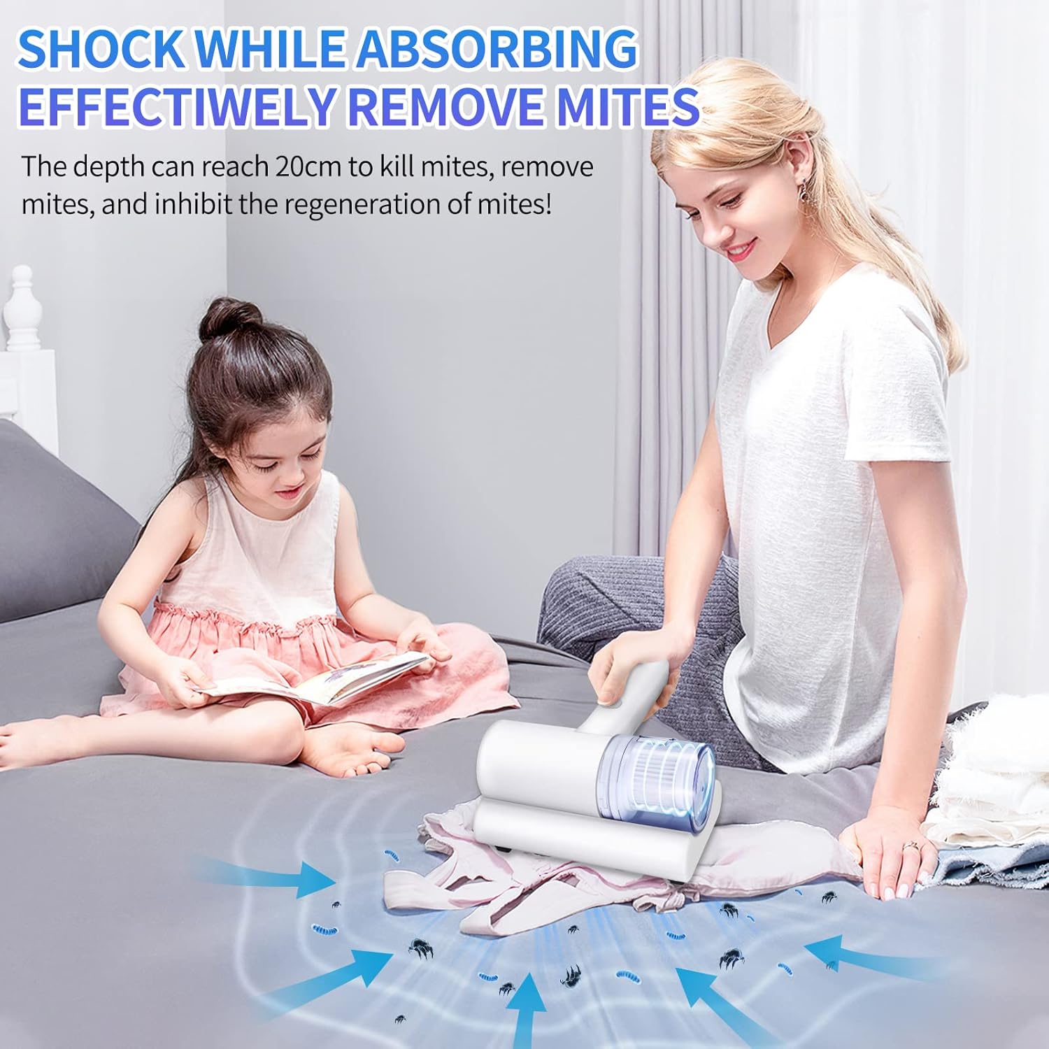 Aspirateur Anti Acariens Sans Fil