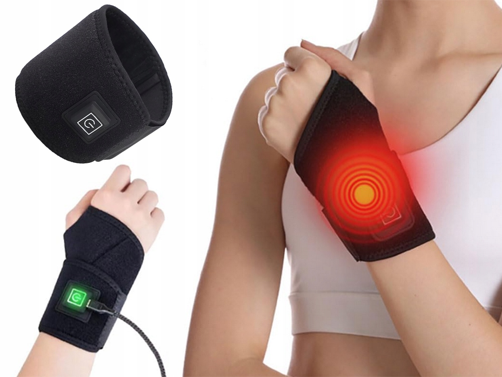 Protège-poignet chauffant électrique