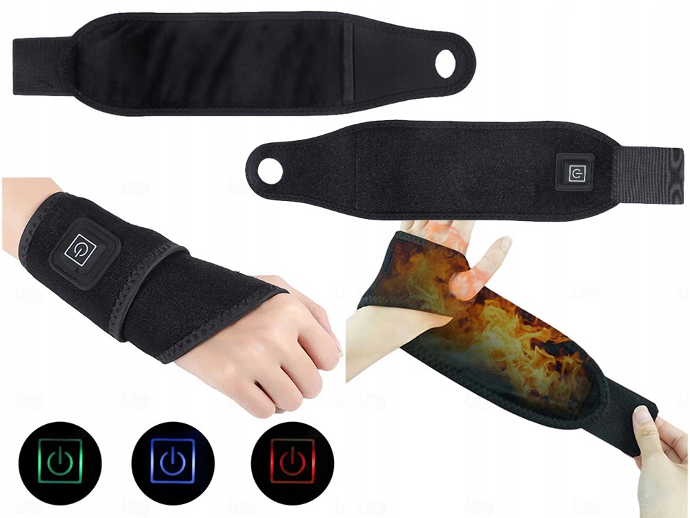 Protège-poignet chauffant électrique