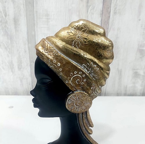 Statue Femme Africaine 4-32-12