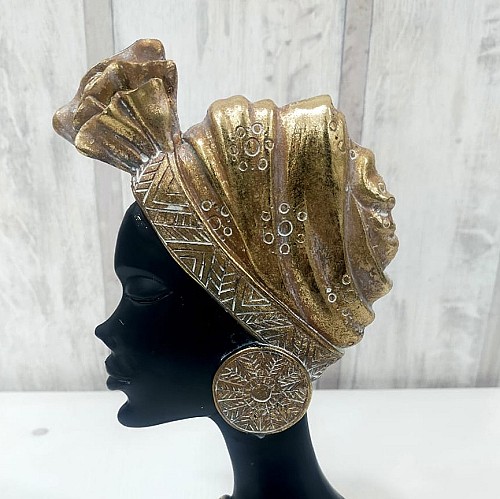 Statue Femme Africaine 4-32-11