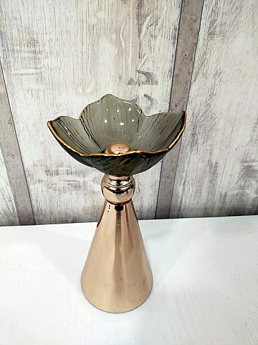 Bonbonnière en verre 4-40-7/8/9