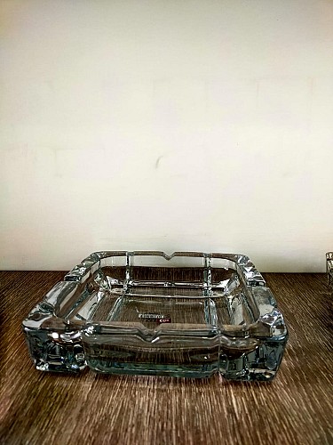 Cendrier en verre transparente 5-35-16