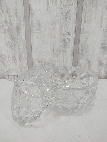 Bonbonnière en verre  avec couvercle 5-35-2
