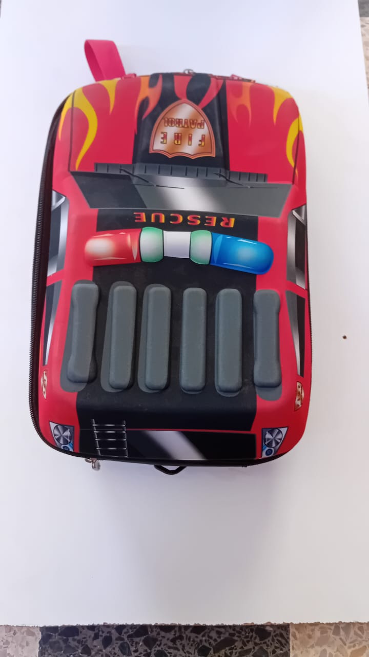 SACS À DOS ENFANTS Design voiture 3D