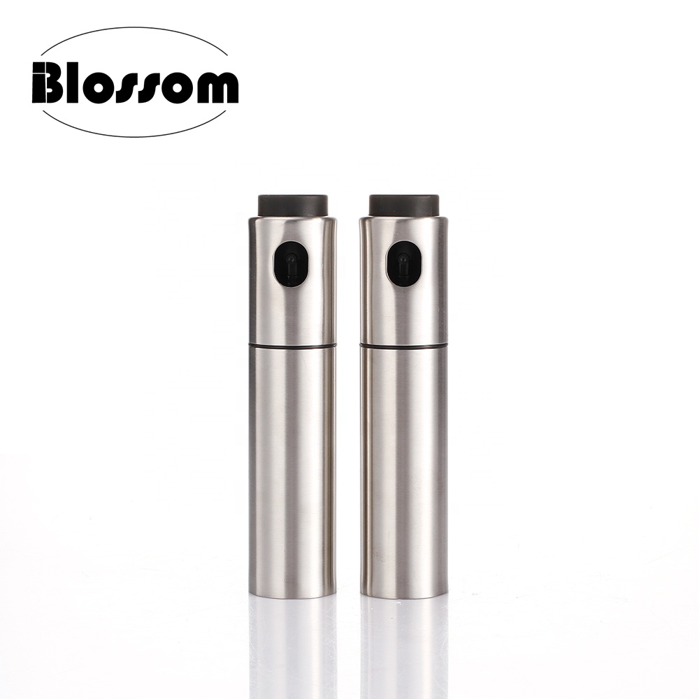 Pulvérisateur d’Huile 100ml en Métal Argenté