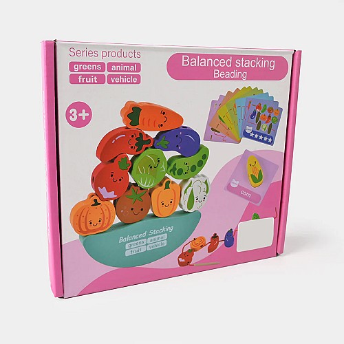 Wooden Stacking & Lacing