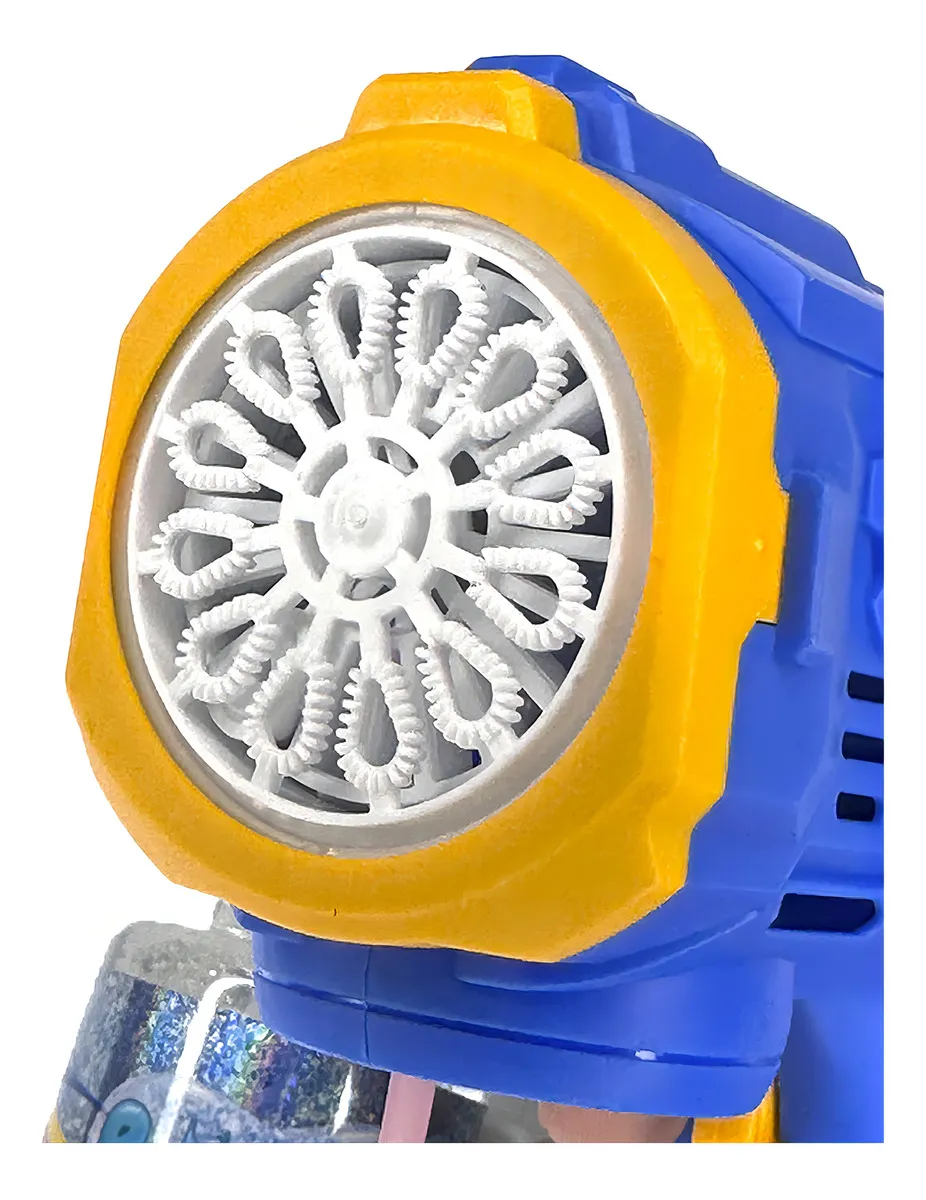 Pistolet à Bulles Électrique Lumineux pour Enfants