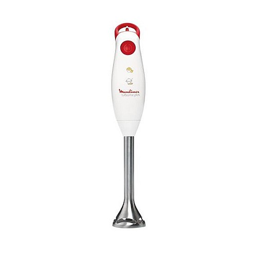 Mixeur Plongeant Turbomix 350W Blanc/Inox