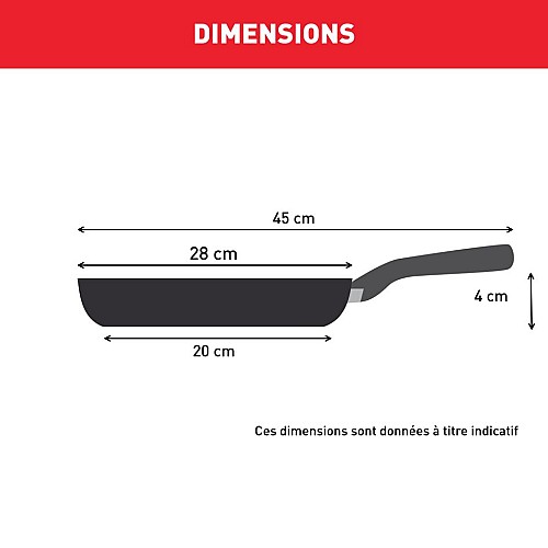 Poêle 28cm Access G6