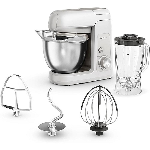 Robot Pétrin MasterChef 1100W Bake Partner Gris