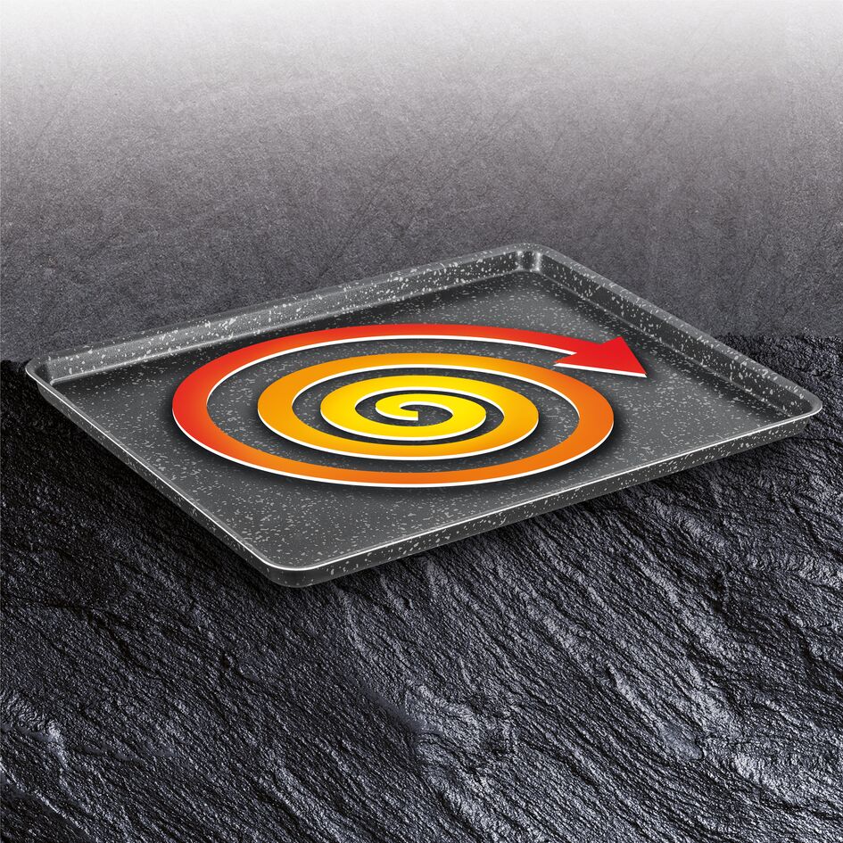 Plaque à Patisserie - TEFAL - Black Stone 38x28cm