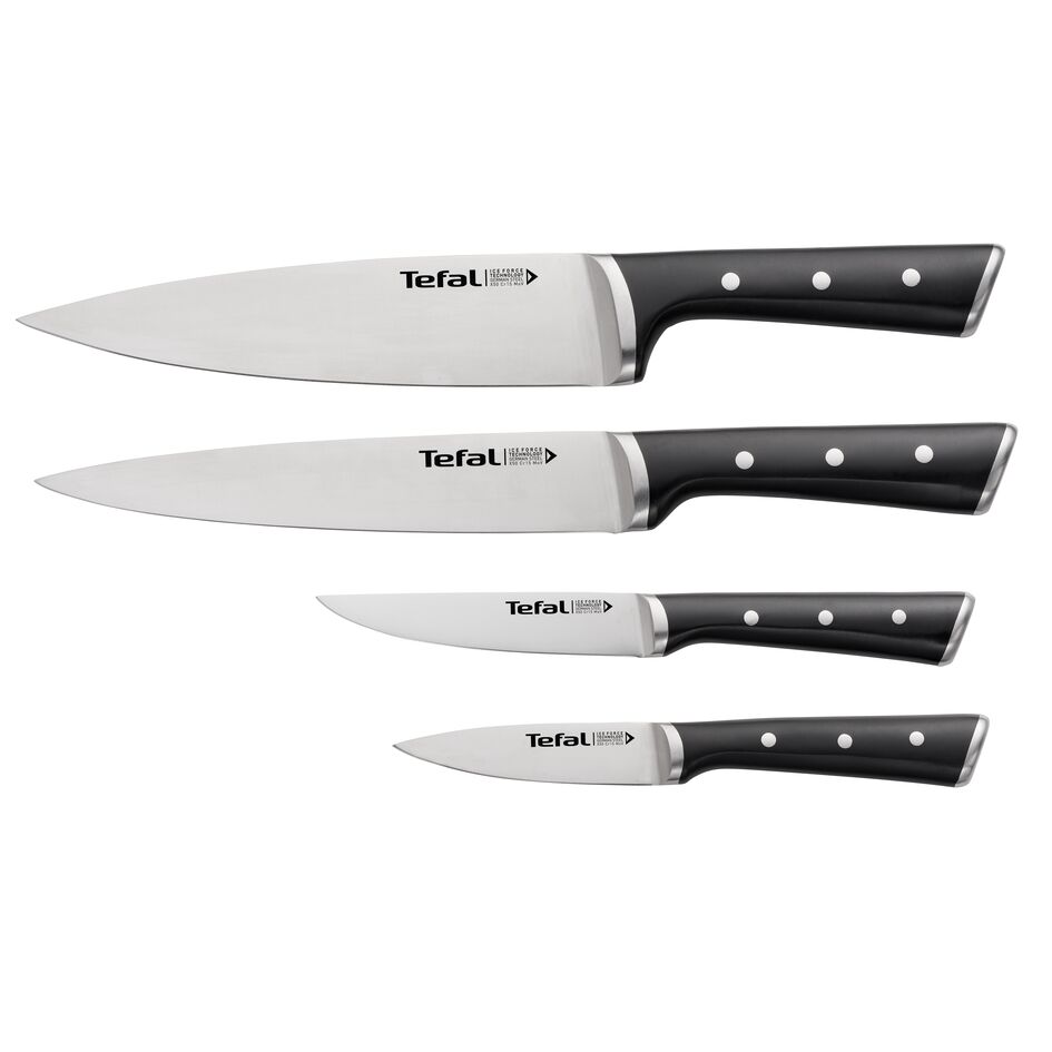 Set de 4 Couteaux Tefal Ice Force – Acier Inoxydable