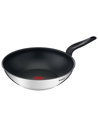 Wok Inox 28cm Primary avec Revêtement