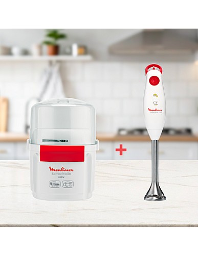 Pack Moulinette + Pied Mixeur