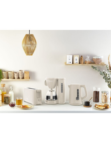 Bouilloire électrique Morning BY2M0B10 – 1,7 L Gris Chaud