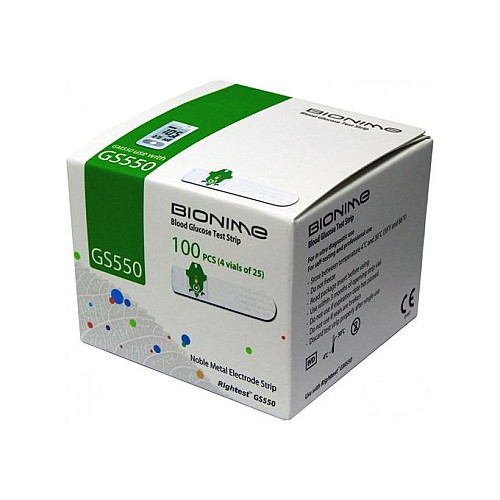 Bandelette Bionime GS550 Boite 100