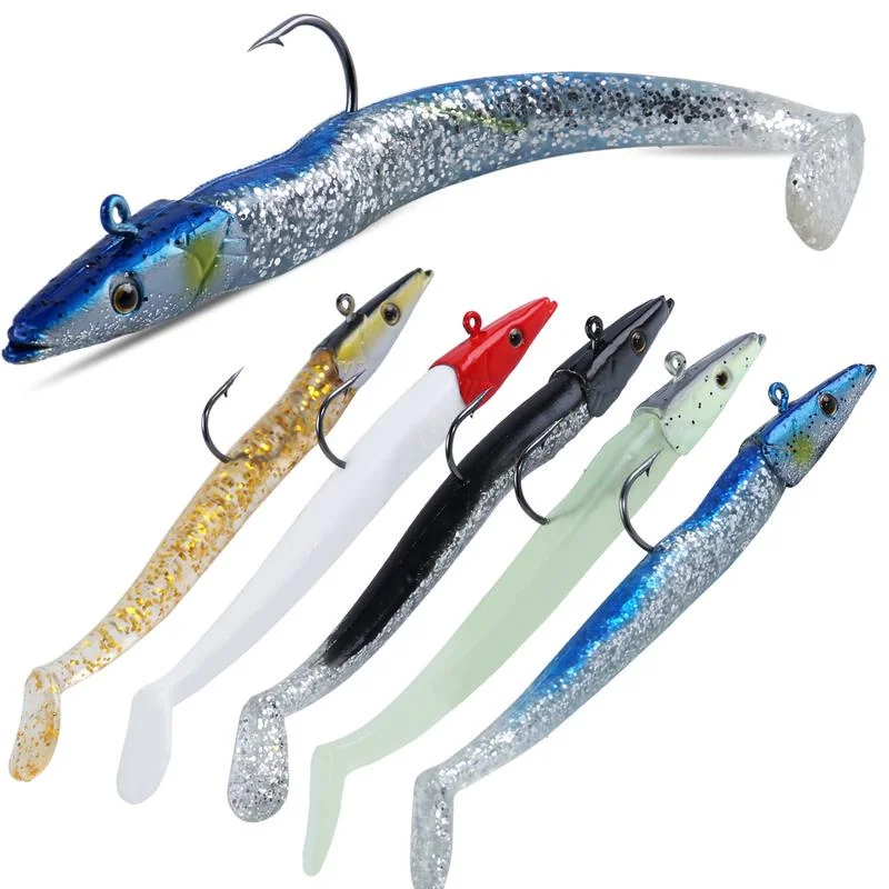 Leurre de pêche souple 5 Pieces 10g/11 cm