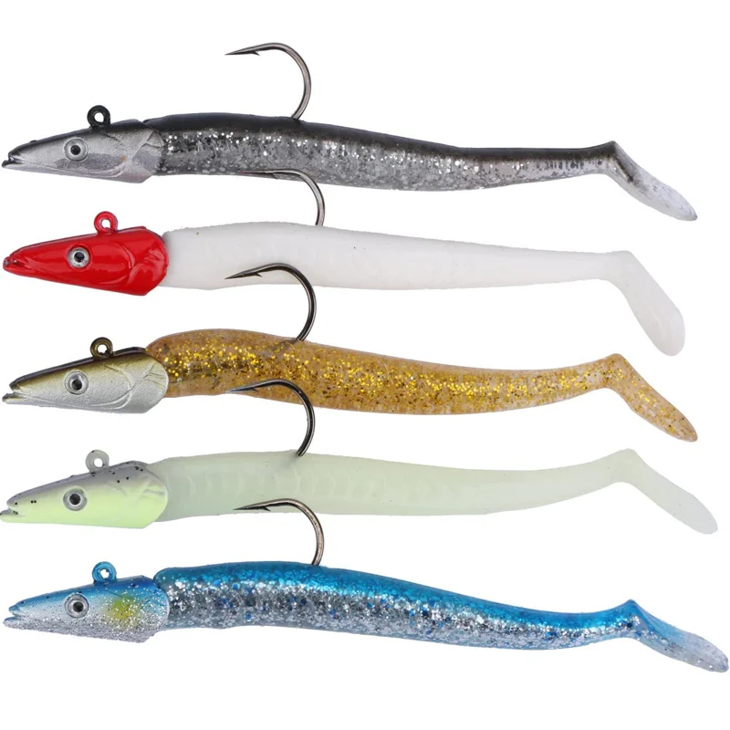 Leurre de pêche souple 5 Pieces 10g/11 cm