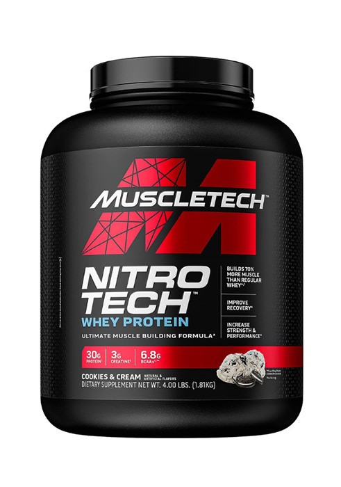 MuscleTech Nitro-Tech Proteine 4lb – 1,81kg