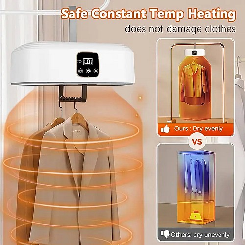 Séchage Pro – Chauffe-linge Intelligent et Portable