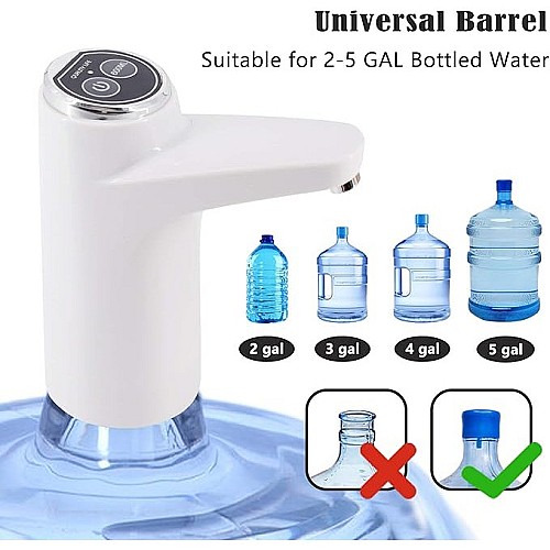 Pompe à bouteille d'eau portable