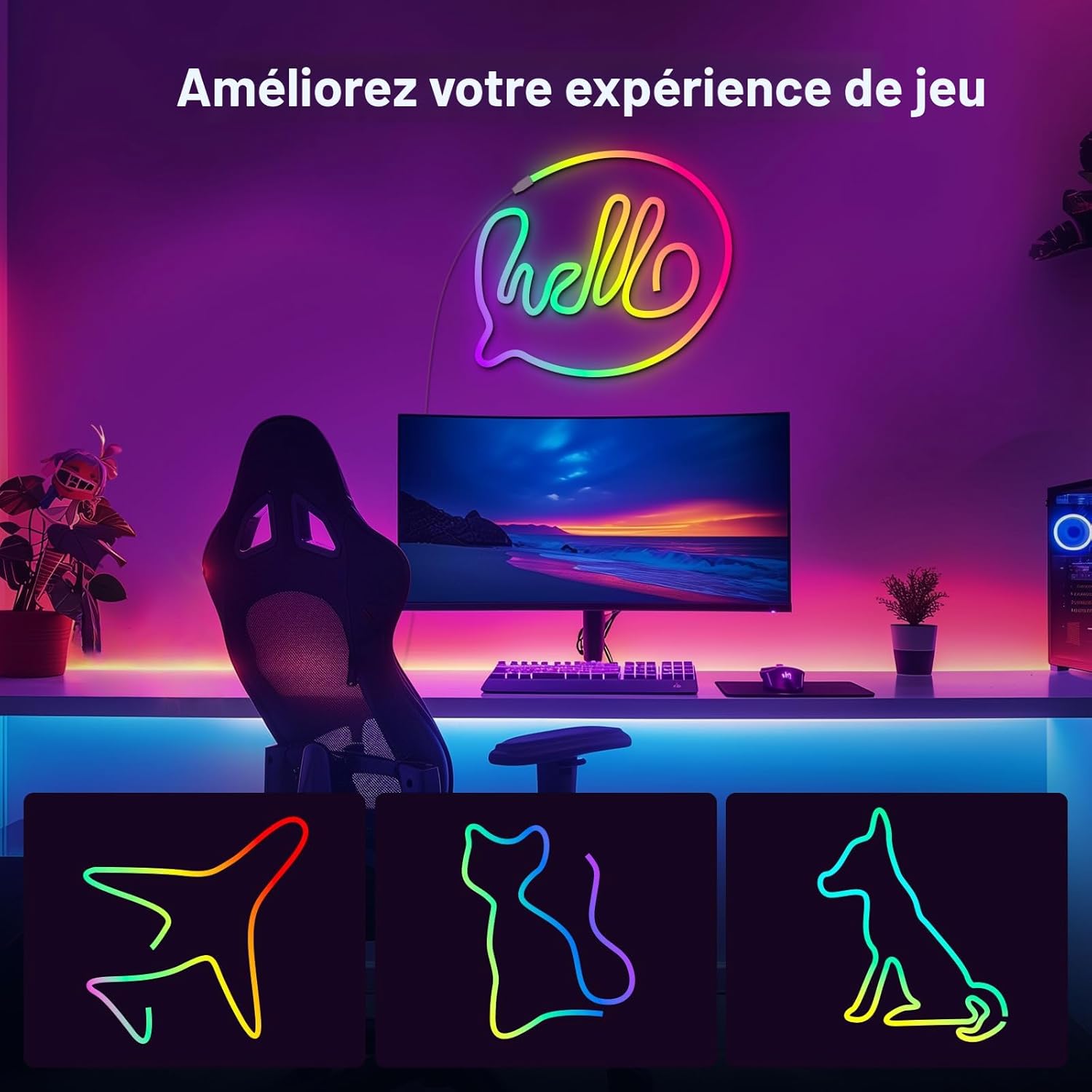 Bande lumineuse néon LED