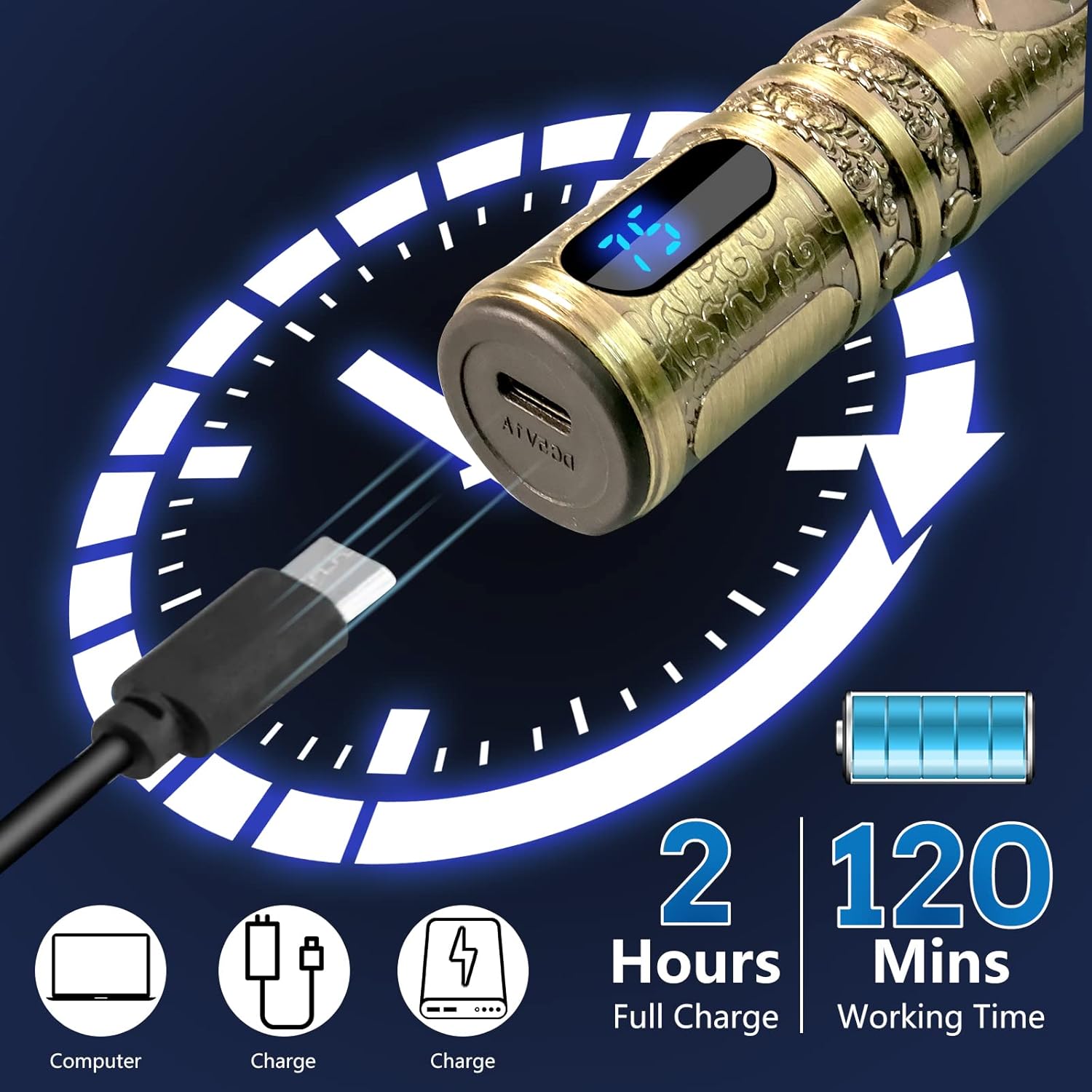 Tondeuse à cheveux professionnelle