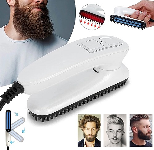 Brosse Lissante électrique Pour Cheveux Et Barbe Pour Homme