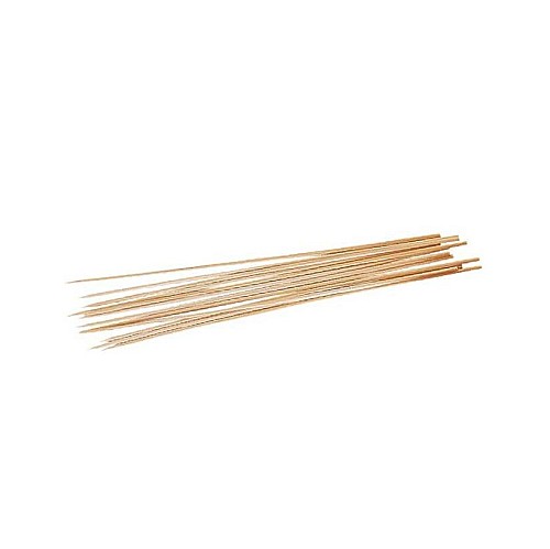 30 Brochettes bois 30 cm-56597